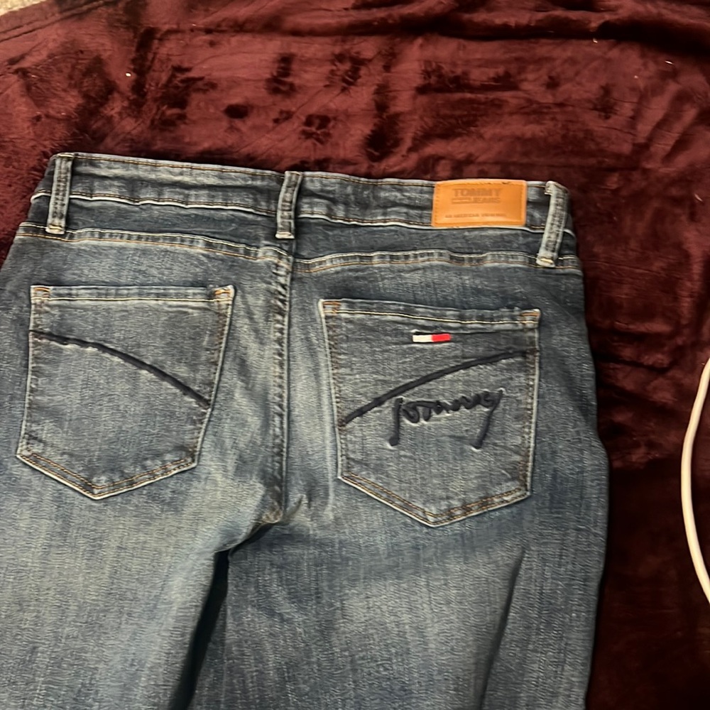 tommy hilfiger y2k style jeans